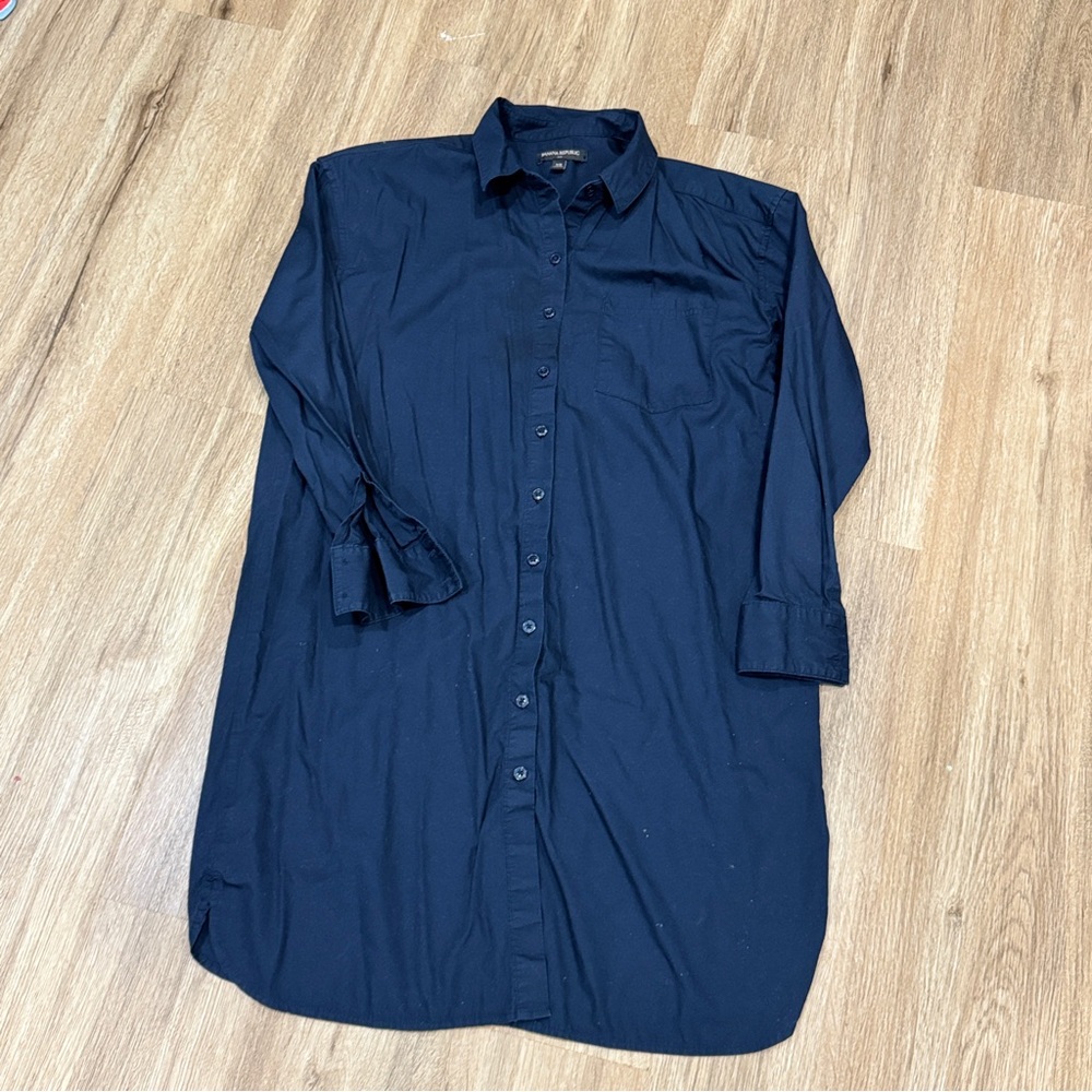 Banana Republic Dark Blue Casual Shirt